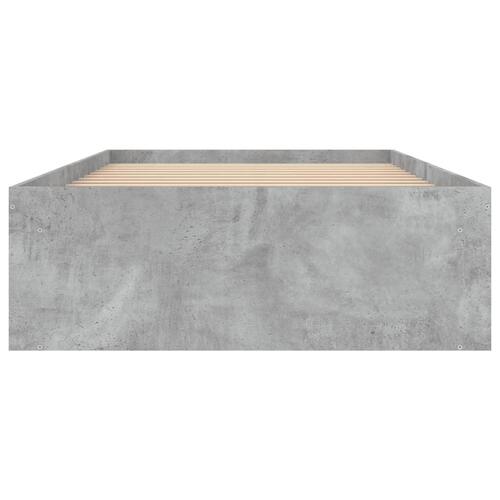 Sengeramme 100x200 cm betongrå