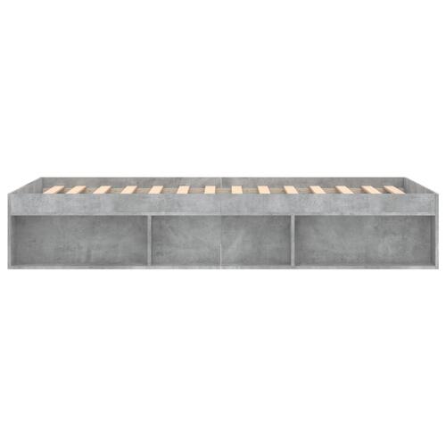 Sengeramme 100x200 cm betongrå