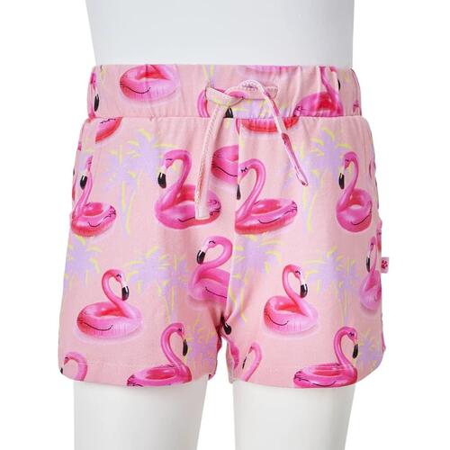 Shorts til børn str. 116 med snore lyserød
