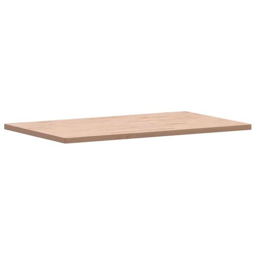 Bordplade 100x60x2,5 cm rektangulær massivt bøgetræ