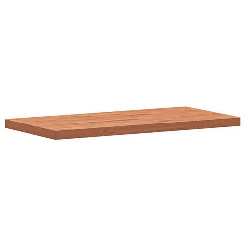 Bordplade 100x50x4 cm rektangulær massivt bøgetræ