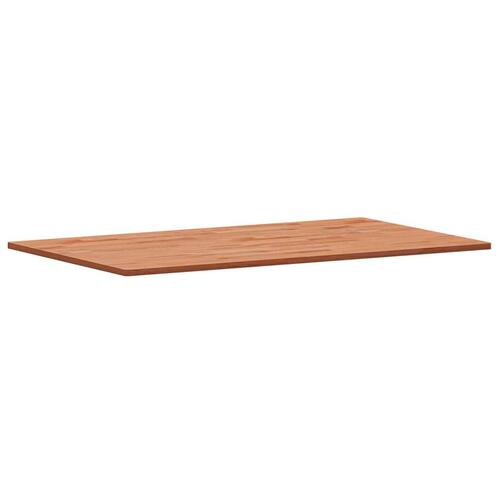 Bordplade til badeværelse 100x60x1,5 cm massivt bøgetræ