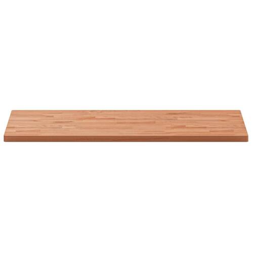 Bordplade til badeværelse 100x50x2,5 cm massivt bøgetræ