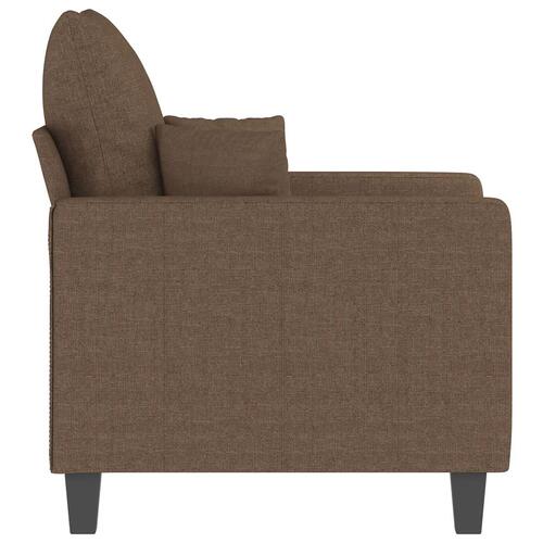 Lænestol 60 cm stof brun