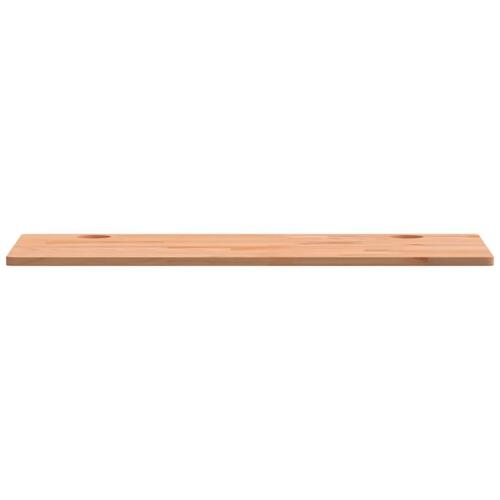 Skrivebordsplade 110x55x1,5 cm massivt bøgetræ