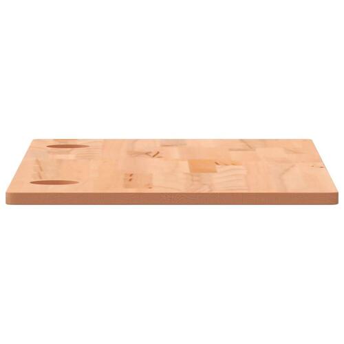 Skrivebordsplade 110x55x1,5 cm massivt bøgetræ