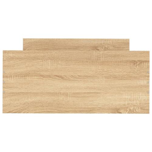 Sengeramme 100x200 cm uden madras konstrueret træ sonoma-eg