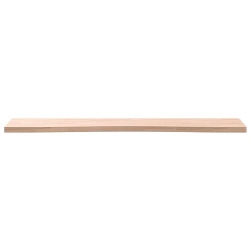 Skrivebordsplade 110x(50-55)x2,5 cm massivt bøgetræ