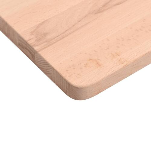 Skrivebordsplade 110x(55-60)x2,5 cm massivt bøgetræ