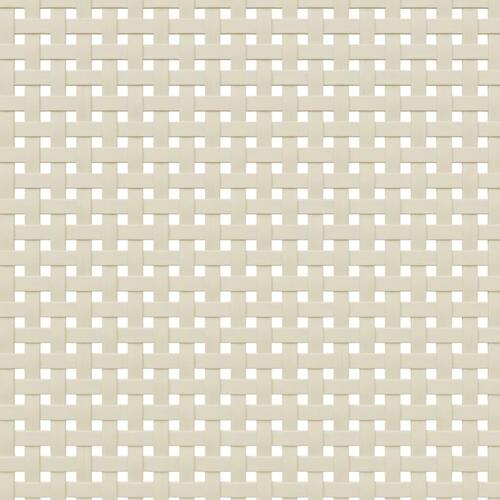 Skænk SENJA 112x40x80 cm rattan-look massivt fyrretræ hvid