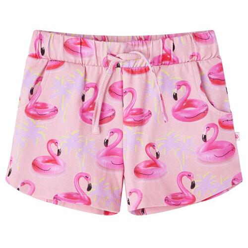 Shorts til børn str. 104 med snore lyserød