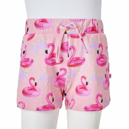 Shorts til børn str. 104 med snore lyserød