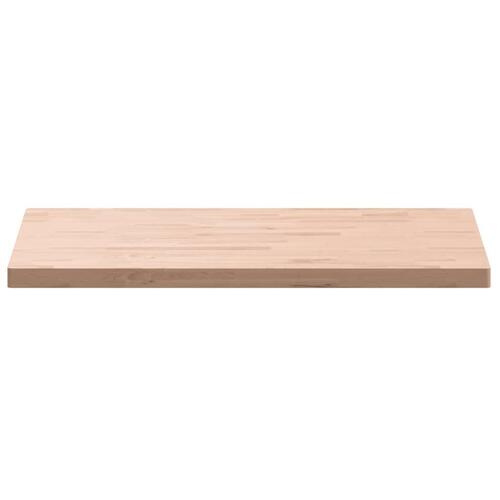Bordplade 100x60x4 cm rektangulær massivt bøgetræ