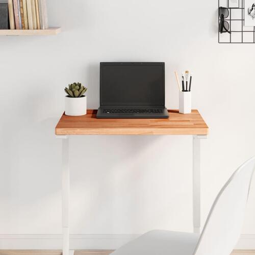 Bordplade 60x40x2,5 cm rektangulær massivt bøgetræ