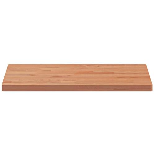 Bordplade 60x40x2,5 cm rektangulær massivt bøgetræ