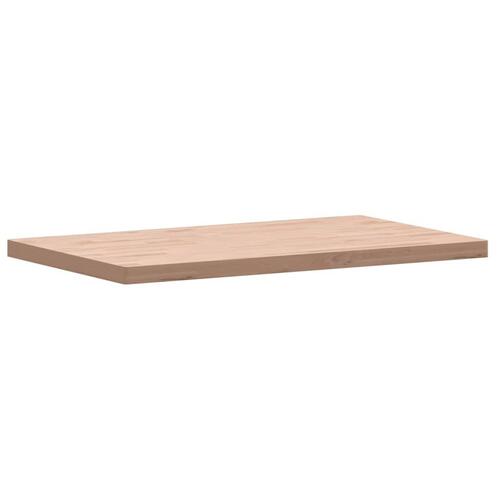 Bordplade til badeværelse 100x60x4 cm massivt bøgetræ