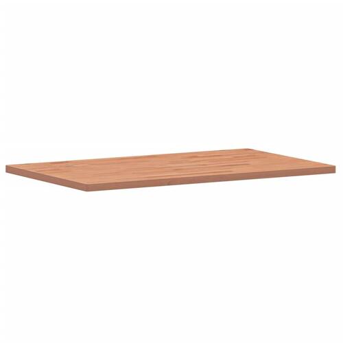 Bordplade til badeværelse 100x60x2,5 cm massivt bøgetræ