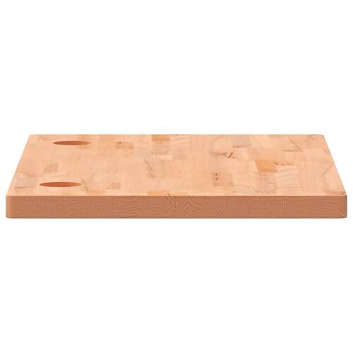 Skrivebordsplade 110x60x4 cm massivt bøgetræ