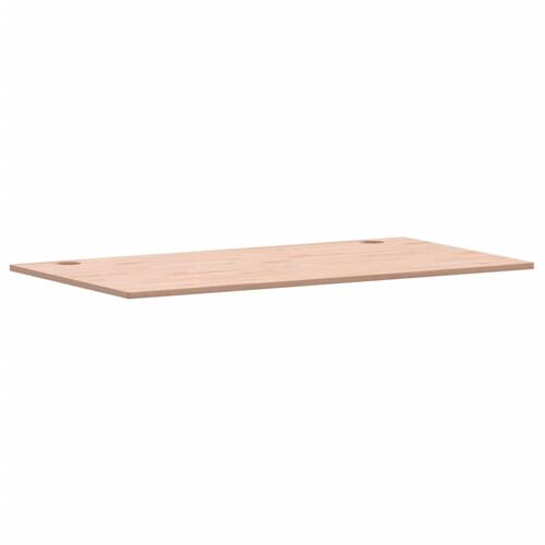 Skrivebordsplade 110x60x1,5 cm massivt bøgetræ