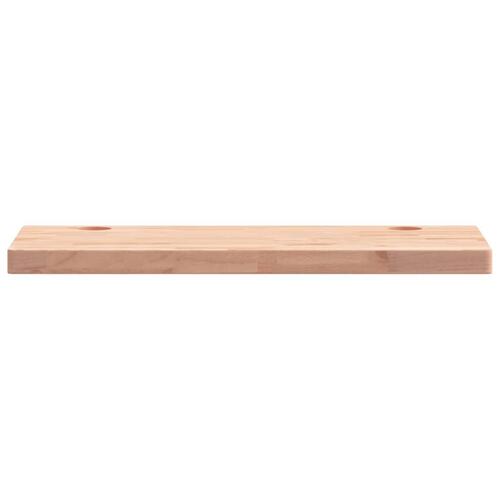 Skrivebordsplade 80x40x4 cm massivt bøgetræ