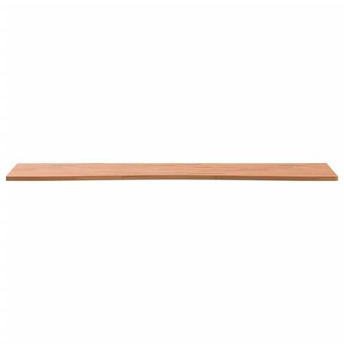 Skrivebordsplade 110x(55-60)x1,5 cm massivt bøgetræ