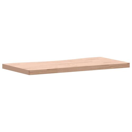 Skrivebordsplade 100x(45-50)x4 cm massivt bøgetræ