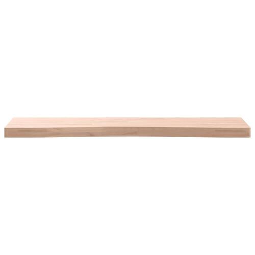 Skrivebordsplade 100x(55-60)x4 cm massivt bøgetræ