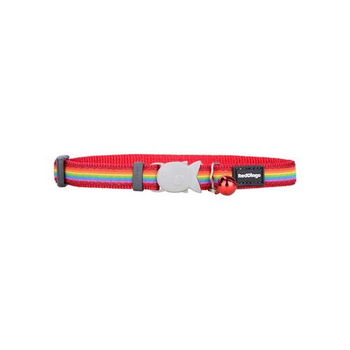 Hundehalsbånd Red Dingo STYLE RAINBOW 41-63 cm