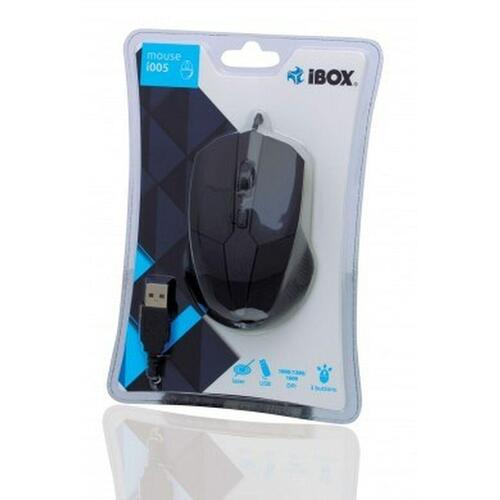 Mus Ibox i005 Sort