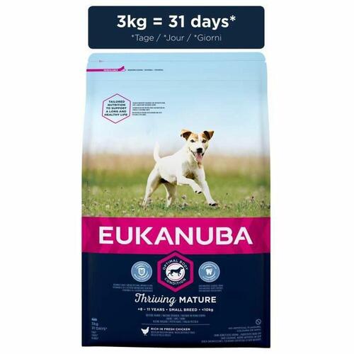 Foder Eukanuba Mature Voksen Kylling 3 Kg