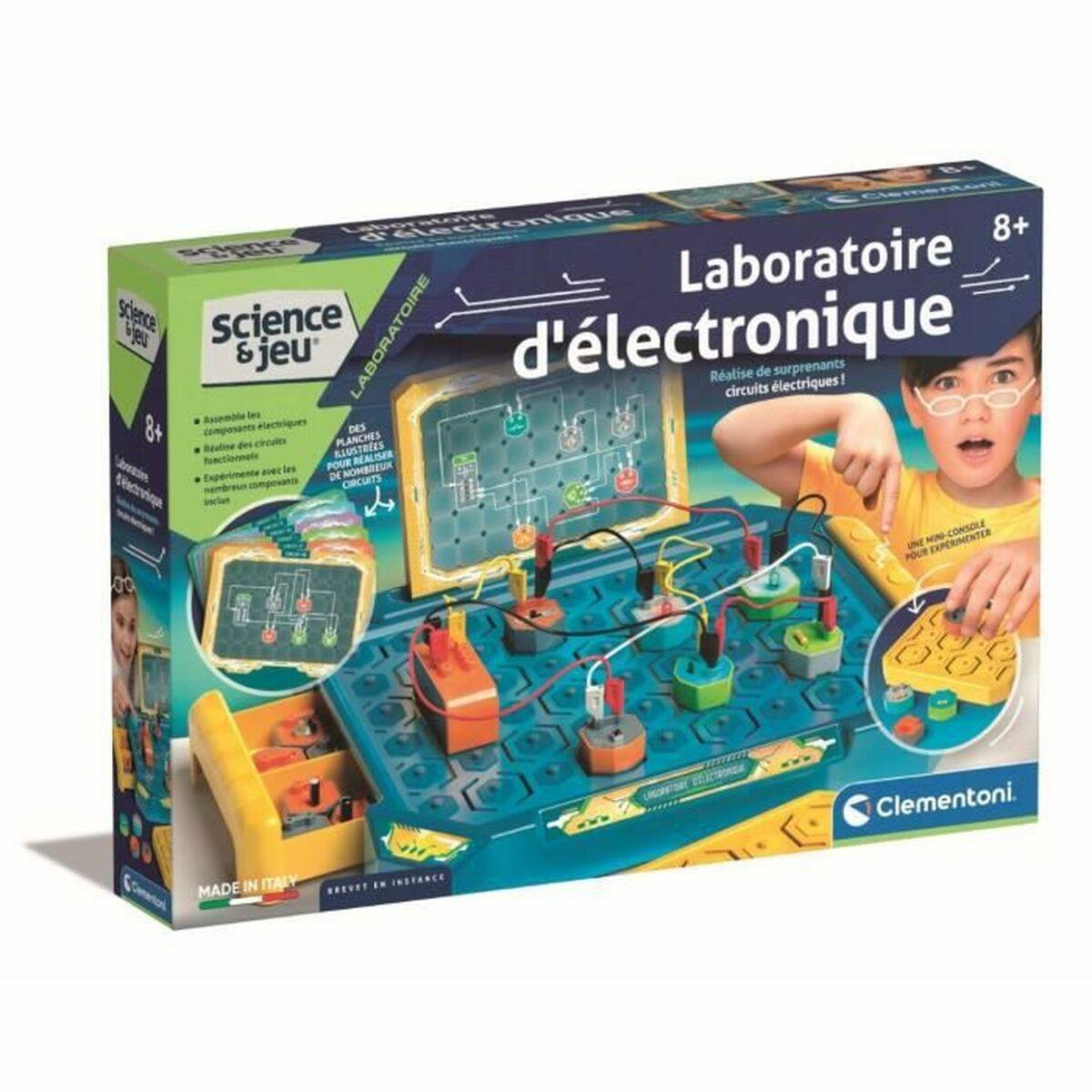 Videnskabspil Clementoni Laboratoire d'électronique FR