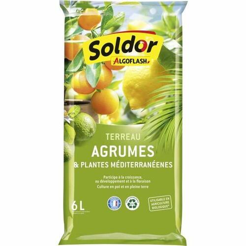 Pottekompost Algoflash TAGRUM6 Citrus Middelhavet 6 L