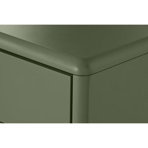 Konsol Home ESPRIT Grøn Polyuretan Træ MDF 120 x 35 x 90 cm
