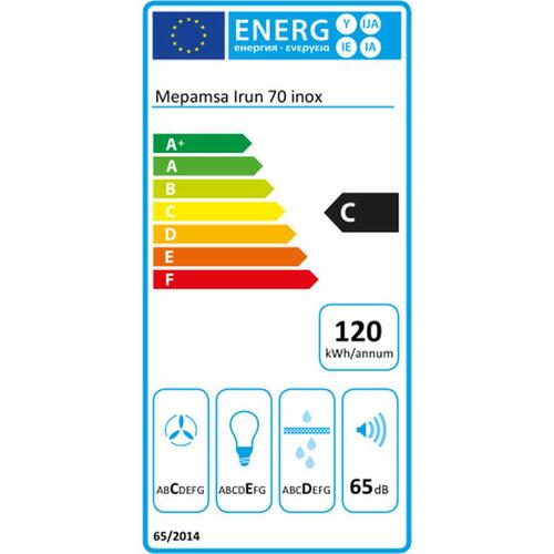 Emhætte Mepamsa IRUN 70 CRISTAL 70 cm