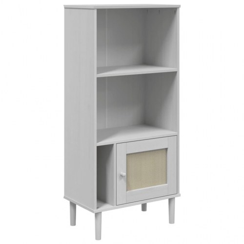 Bogreol SENJA 60 x 35 x 130 cm - hvid