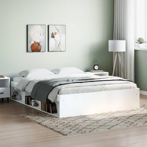 Sengeramme 140x200 cm hvid