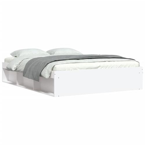 Sengeramme 140x200 cm hvid
