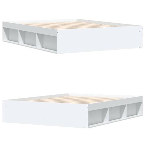 Sengeramme 140x200 cm hvid