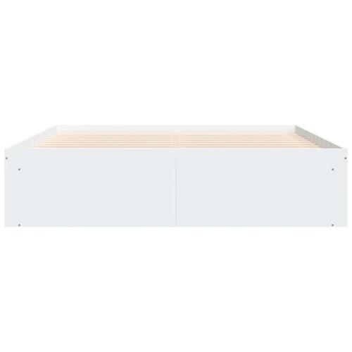 Sengeramme 140x200 cm hvid