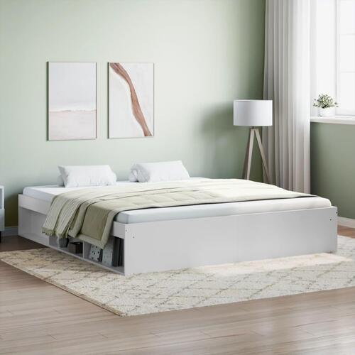 Sengeramme 180x200 cm hvid