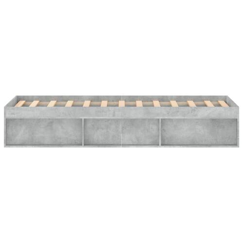 Sengeramme 120x190 cm betongrå