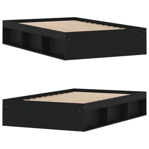 Sengeramme 120x190 cm sort