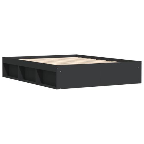 Sengeramme 140x200 cm sort