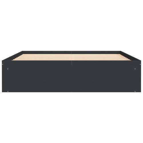Sengeramme 140x200 cm sort