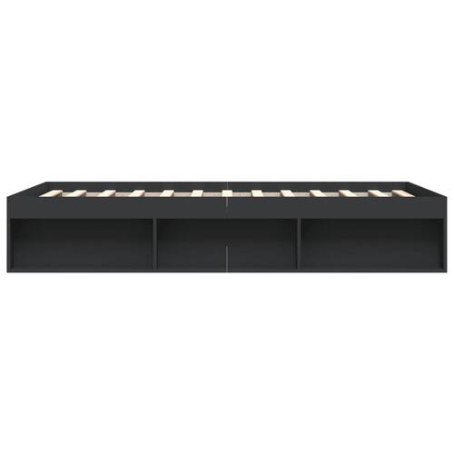Sengeramme 140x200 cm sort