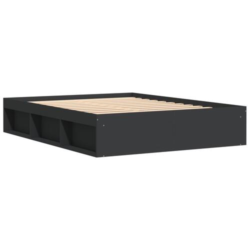 Sengeramme 140x200 cm sort