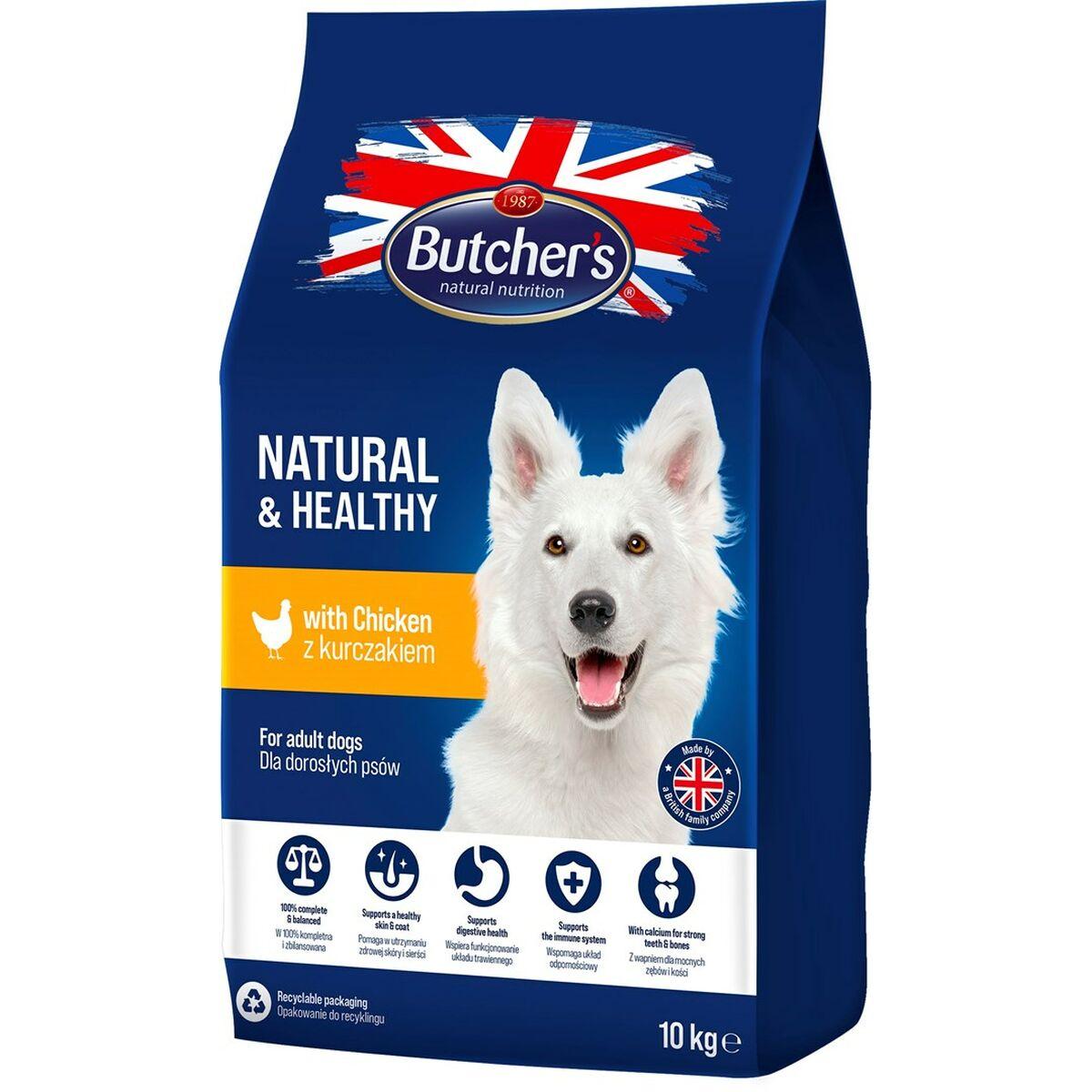 Foder Butcher's Natural & Healthy Voksen Kylling 10 kg