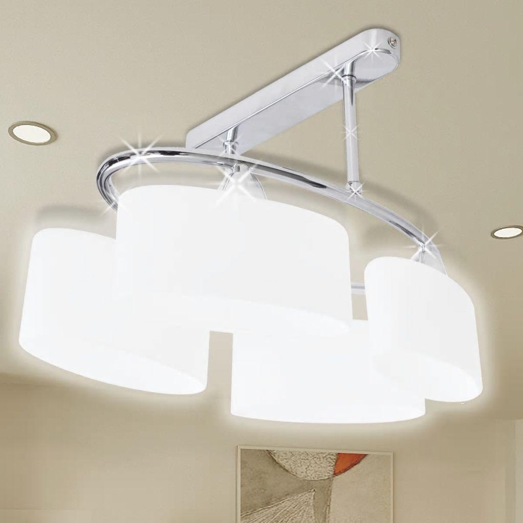 Loft krom med fire lyskilder