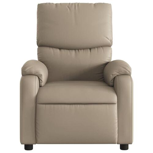 Massagestol kunstlæder cappuccino