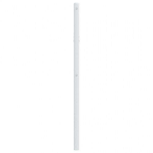 Sengegavl i metal 75 cm - hvid, klassisk design